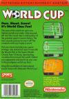 Nintendo World Cup Box Art Back